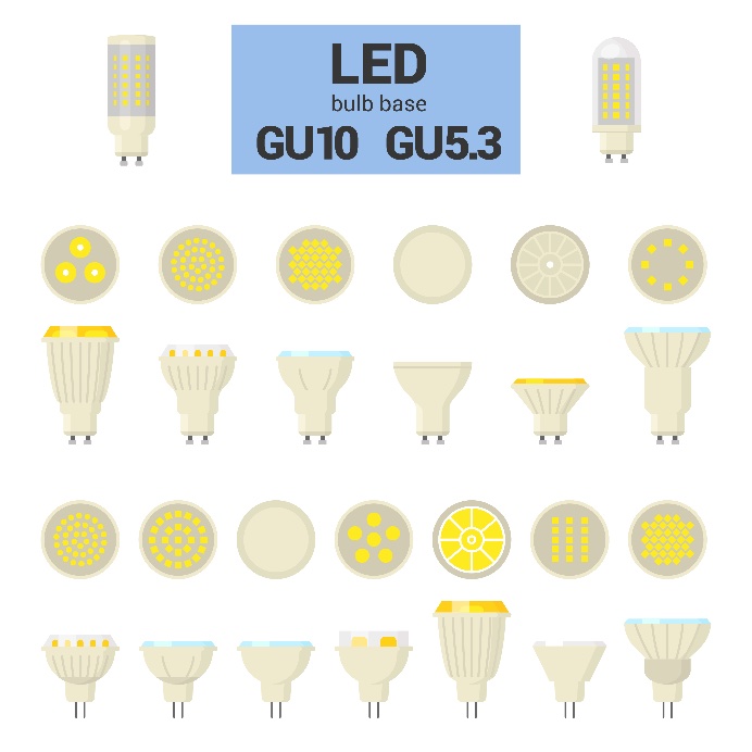 Différence-ampoule-gu5.3-ampoule-led